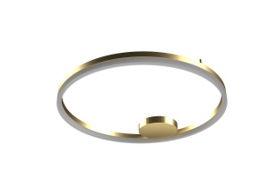 Plafoniera HALO TOP 120 CCT Auriu + Telecomanda