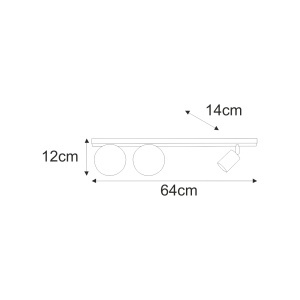 Plafoniera K-5830 - ASPA - Img 3