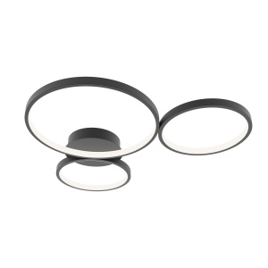 Plafoniera Maver Negru 3 x LED