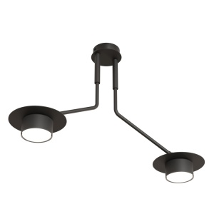 Plafoniera MIZU 2 Negru - Img 2