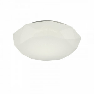 Plafoniera moderna alba cu led 3000k Diamante S