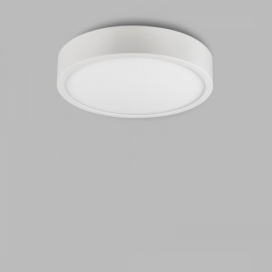 Plafoniera moderna alba rotunda cu led 4000k Saona Superficie L