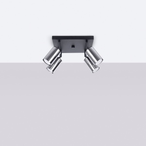 Plafonieră WINX 4 Negru Chrome - Img 2