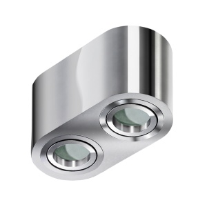 Spot aplicat BRANT 2 IP44 Chrome - Img 1