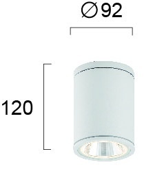Spot aplicat exterior LED 3000K Maroco 4199101 - Img 3