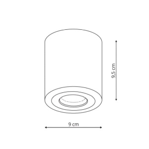 Spot aplicat Faro XL Chrome - Img 4