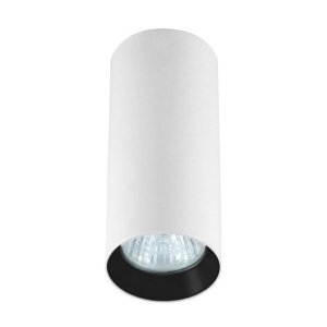 Spot aplicat Manacor 17 cm Alb - Negru 1xGU10 - Img 1