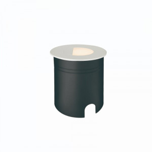 Spot incastrat modern pentru scara alb rotund Aspen