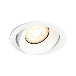 Spot incastrat Oker Alb 1xGU10