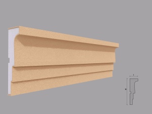 Ancadrament fereastra exterior FP119 dimensiuni 130x40x2000mm - Img 1