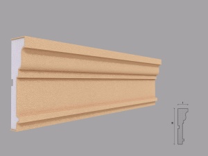 Ancadrament fereastra exterior FP125 dimensiuni 130x36x2000mm - Img 1