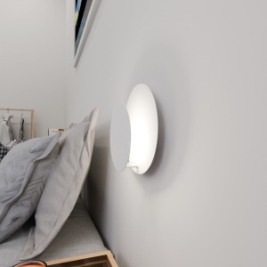 Aplica perete CIRCLE 1C Alb - Img 2