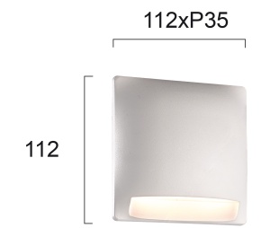 Aplica perete exterior LED 3000K Mode 4223900 - Img 2