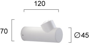 Aplica perete exterior LED 3000K Vox 4293500 - Img 4