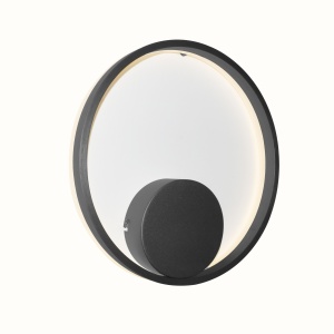 Aplica perete HALO 40 WALL Negru - Img 1