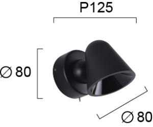 Aplica perete LED 3000K Enzo 4280901 - Img 2