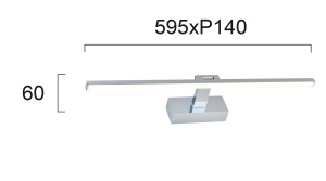 Aplica perete LED 3000K Jasper 4234900 - Img 2