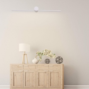 Aplica perete Modern Slim 60 cm Alb LED 3000K - Img 3