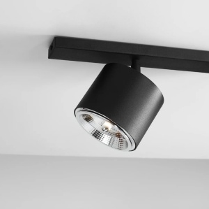 Aplica perete moderna neagra din metal cu 2 becuri Bot - Img 3