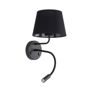 Aplica perete Negru 2xE27 G9 MAJA 10081TK - Img 1