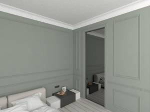 Bagheta de colt / Cornisa de interior BC21 dimensiuni 145x140x2000mm - Img 3