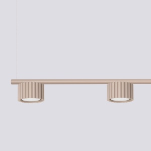 Candelabru AURA 4 gri-maro Gx53 - Img 3