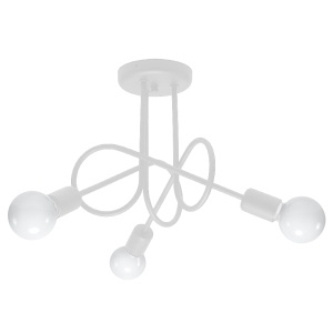 Candelabru LOOP 3 Alb