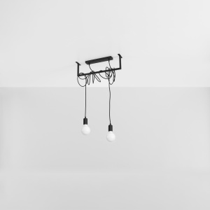Candelabru SALAMANCA 2 Negru - Img 2