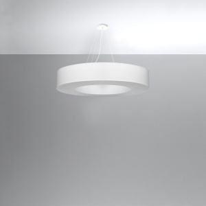 Candelabru SATURNO 90 Alb - Img 2