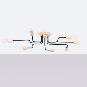 Candelabru TIMBO 8 Negru - Img 2