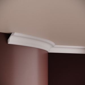 Cornisa poliuretan flexibil, Manavi P902F-4.6x4.6x200cm