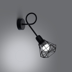 Lampă de perete ARTEMIS 1S Negru - Img 3