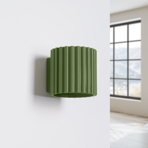 Lampă de perete Aura Verde măsliniu G9 - Img 2