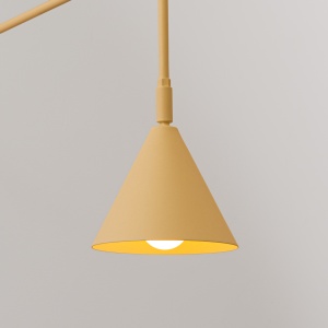 Lampă de perete NOX Auriu - Img 4