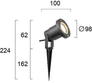 Lampa exterior GU10 Lucia 4257000 - Img 4