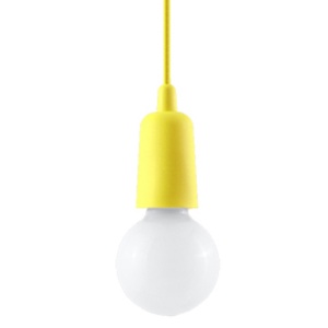 Lampă suspendată DIEGO 1 Galben - Img 1