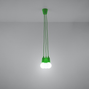 Lampă suspendată DIEGO 3 Verde - Img 3