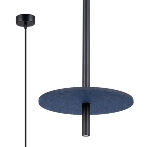 Lampă suspendată FELTRO 1 negru/navy