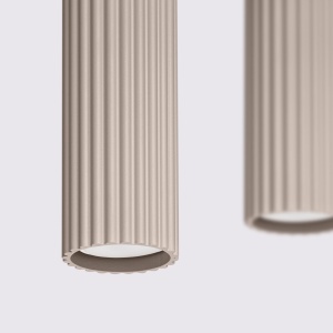 Lampă suspendată KARBON 4L taupe - Img 3