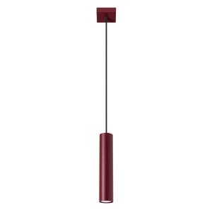 Lampă suspendată LAGOS 1 burgund