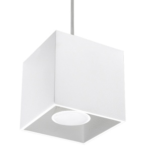 Lampă suspendată QUAD 1 Alb
