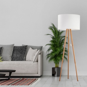 Lampadar Bej Alb 1xE27 TOKYO 5287TK - Img 2