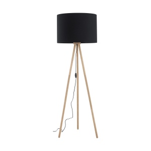 Lampadar Bej Negru 1xE27 TOKYO 5286TK - Img 1