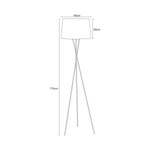 Lampadar K-4353 - REMI Negru - Img 4