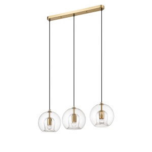 Lustra Arette Auriu 3xE27 - Img 1