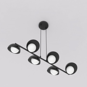Lustra BOOM 6 Negru - Img 2