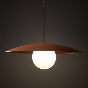 Lustra Caramiziu 1xE27 SLATE 10911TK - Img 3