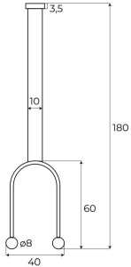 Lustra ENIGMA P0513 LED Negru - Img 4
