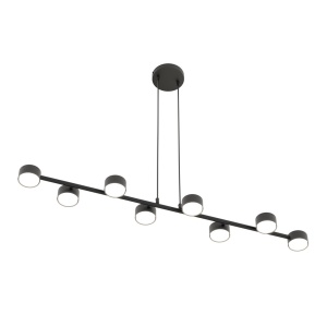 Lustra MEGARA 8 Negru