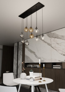 Lustra neagra, Lustra suspendata neagra, Lustra cu pendule, Lustra metal neagra, Lustra metal, Lustra moderna neagra, Lustra living, Lustra living neagra, Lustra moderna, Lustra dormitor, Lustra dormitor neagra, Lustra bucatarie, Lustra din metal, Lustra 